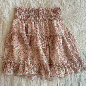 FLORAL ALTARD STATE SKIRT!